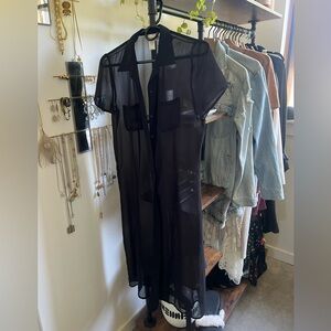 Band of Gypsies Sheer Black Top